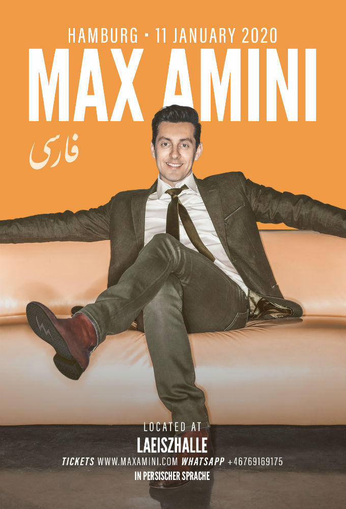 Max Amini live in Hamburg