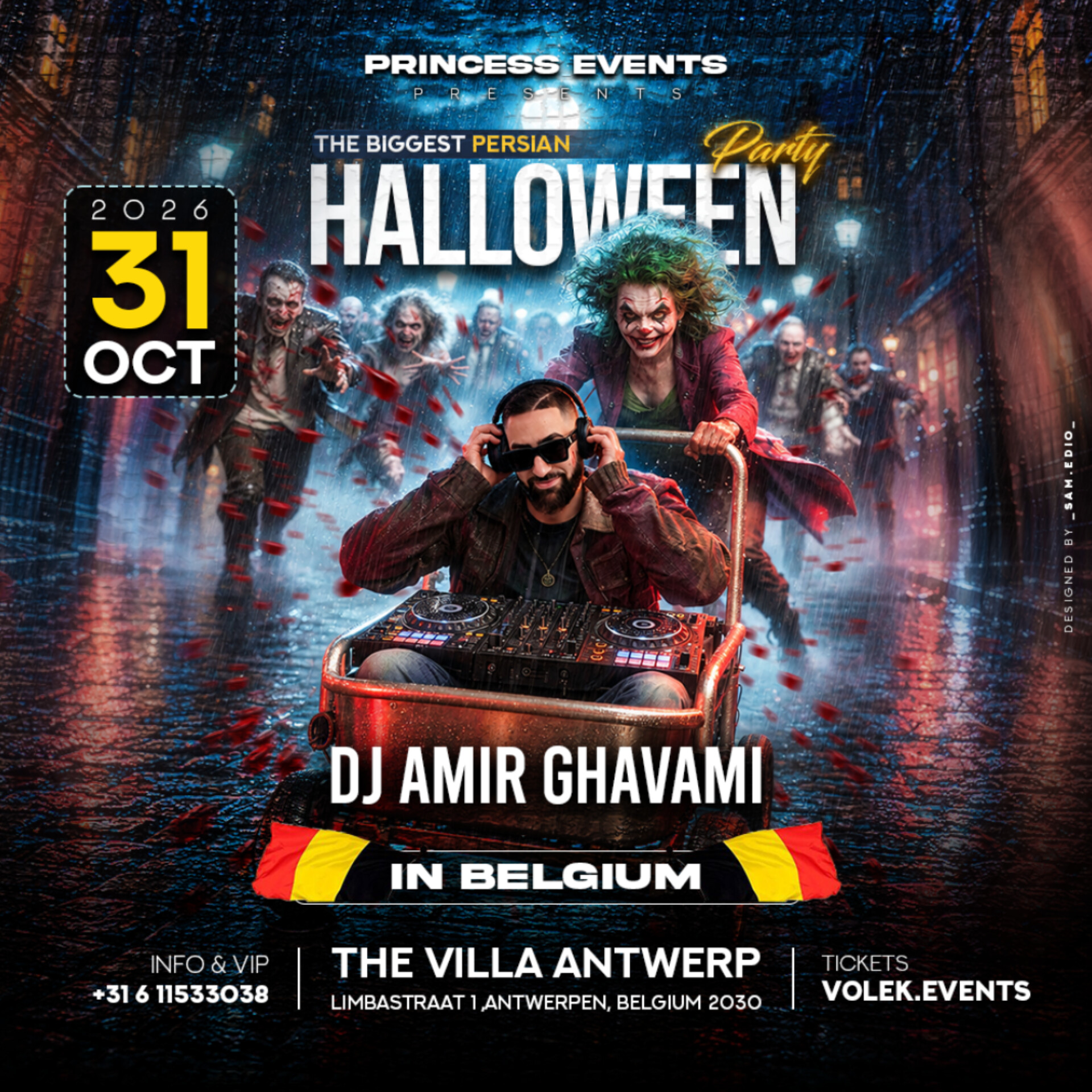Iranian Halloween Party in Belgium – VOLEK
