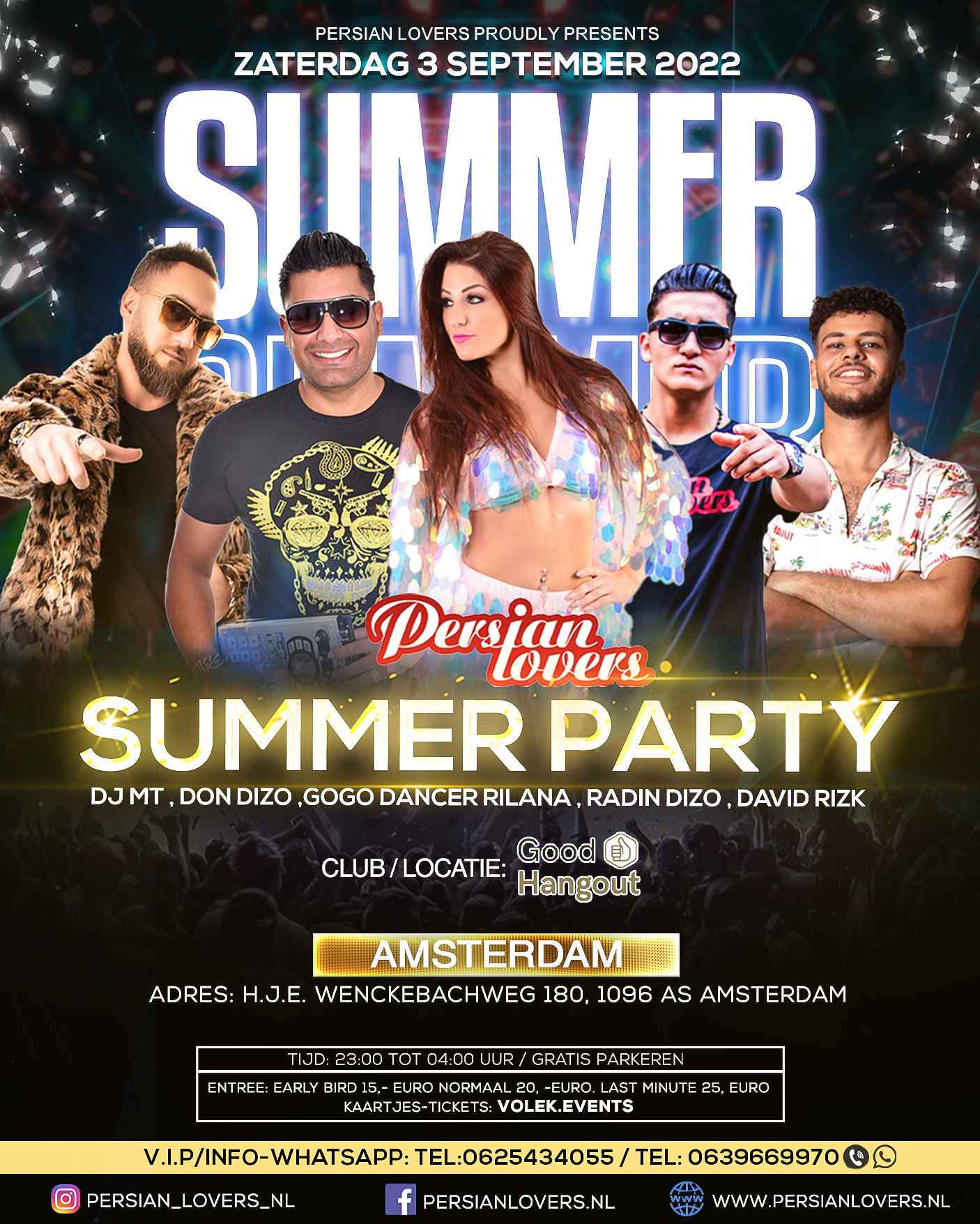 Persian Lovers – Summer Party Amsterdam