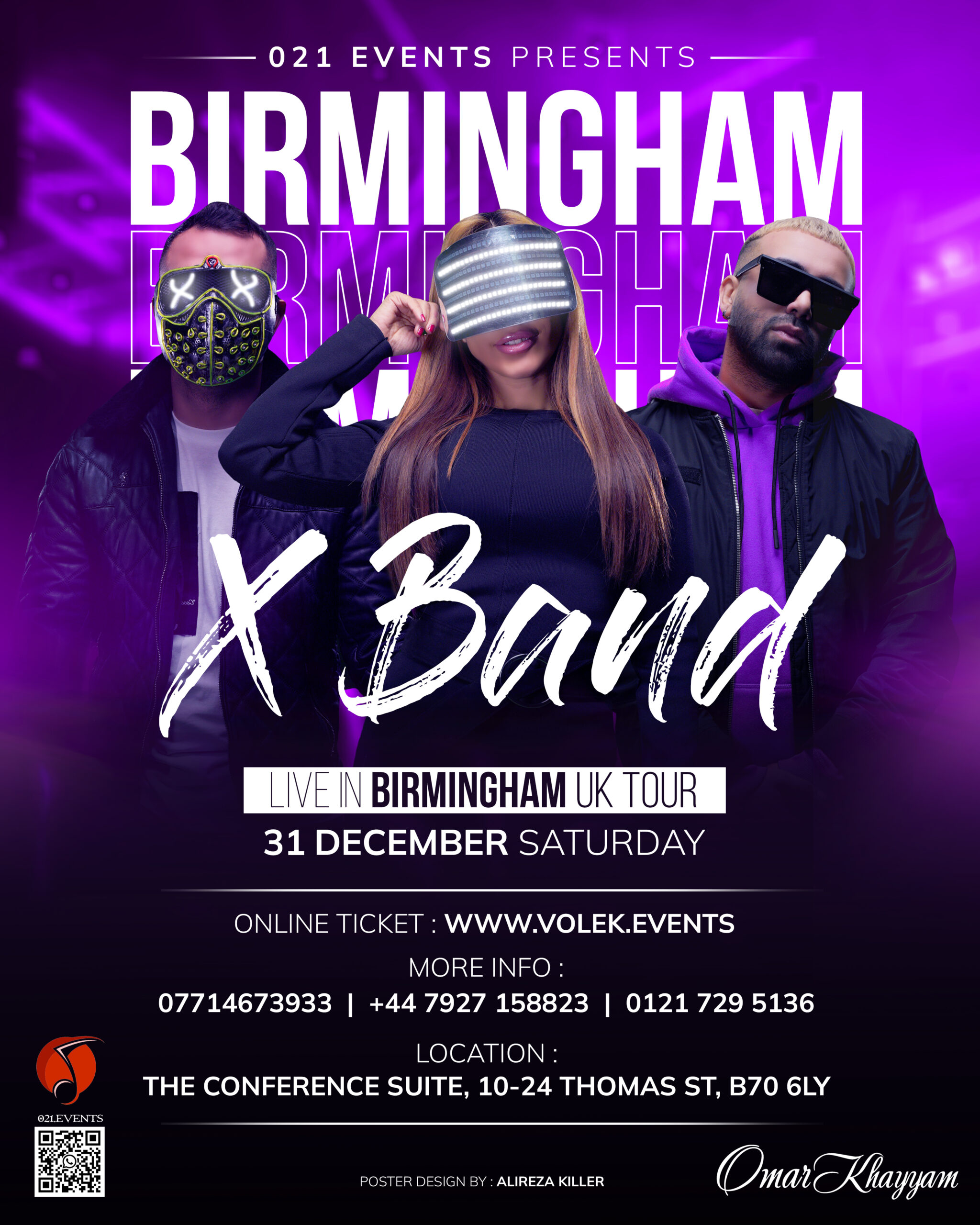 XBand live in Birmingham