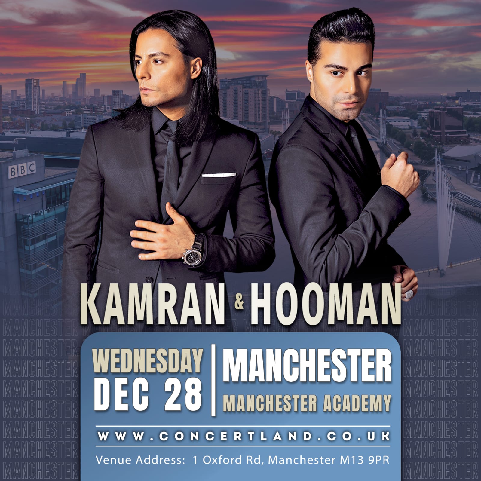 Kamran & Hooman live in Manchester